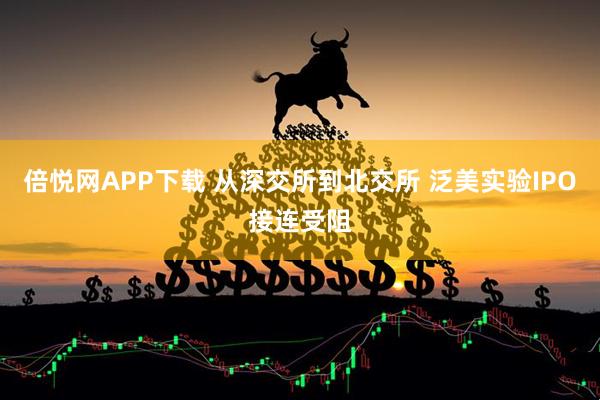 倍悦网APP下载 从深交所到北交所 泛美实验IPO接连受阻